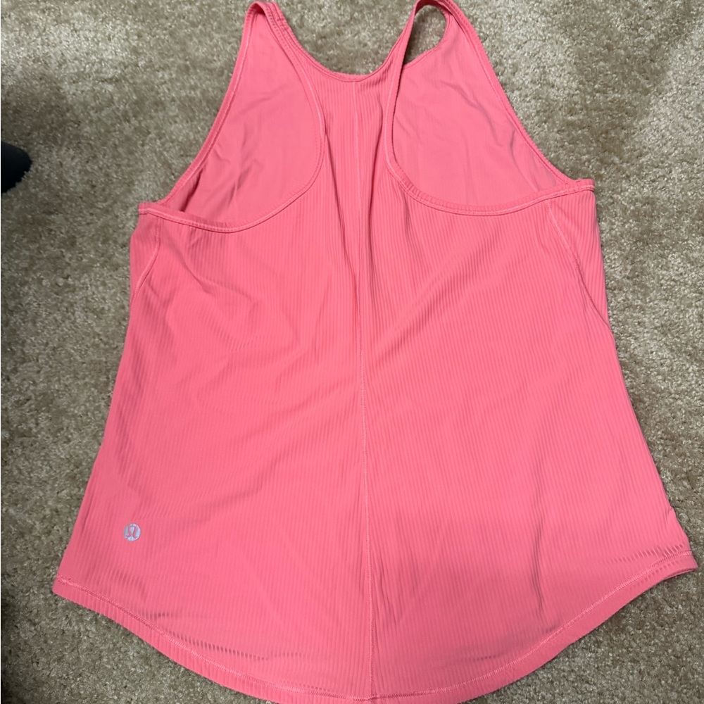 Lululemon Coral Razorback Tank - Picture 2 of 4